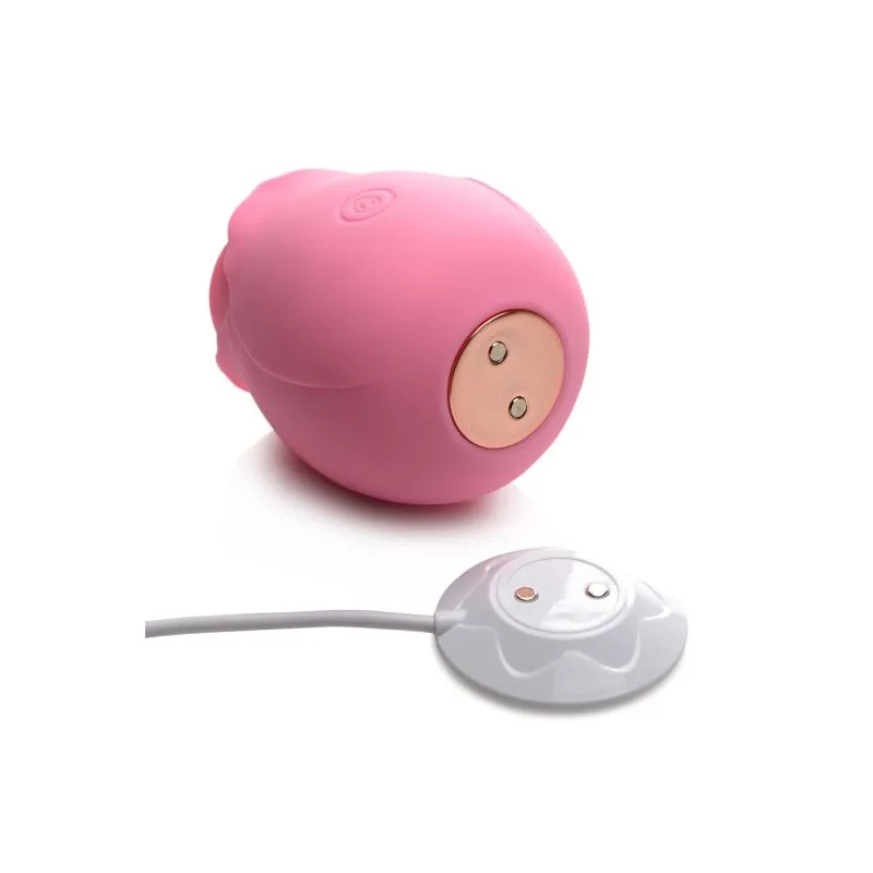 10X Wild Rose Silicone Suction Stimulator Pink