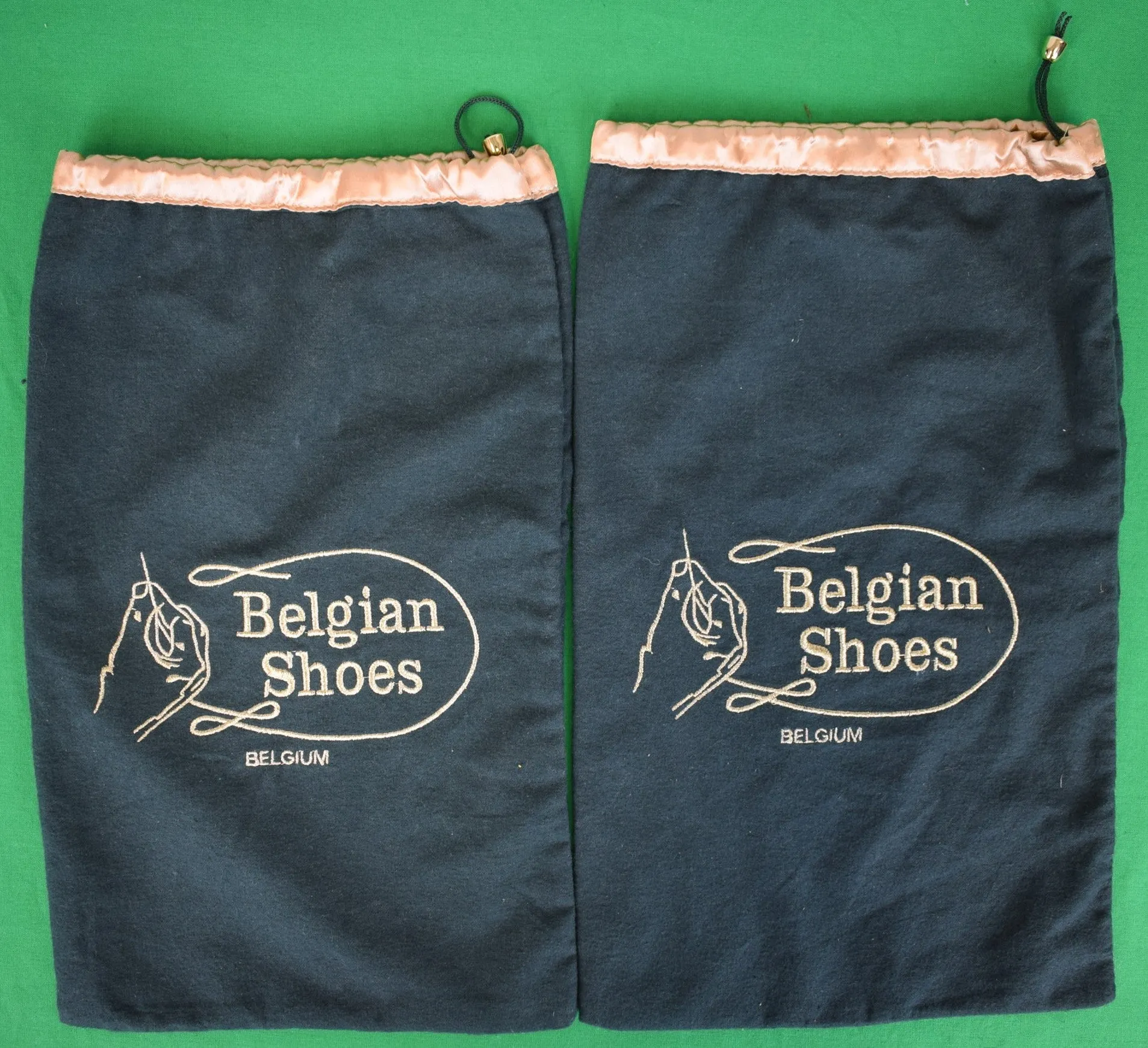 Belgian Brown Calf Loafers Model Henri Sz 12M (w/ Shoe Bags)