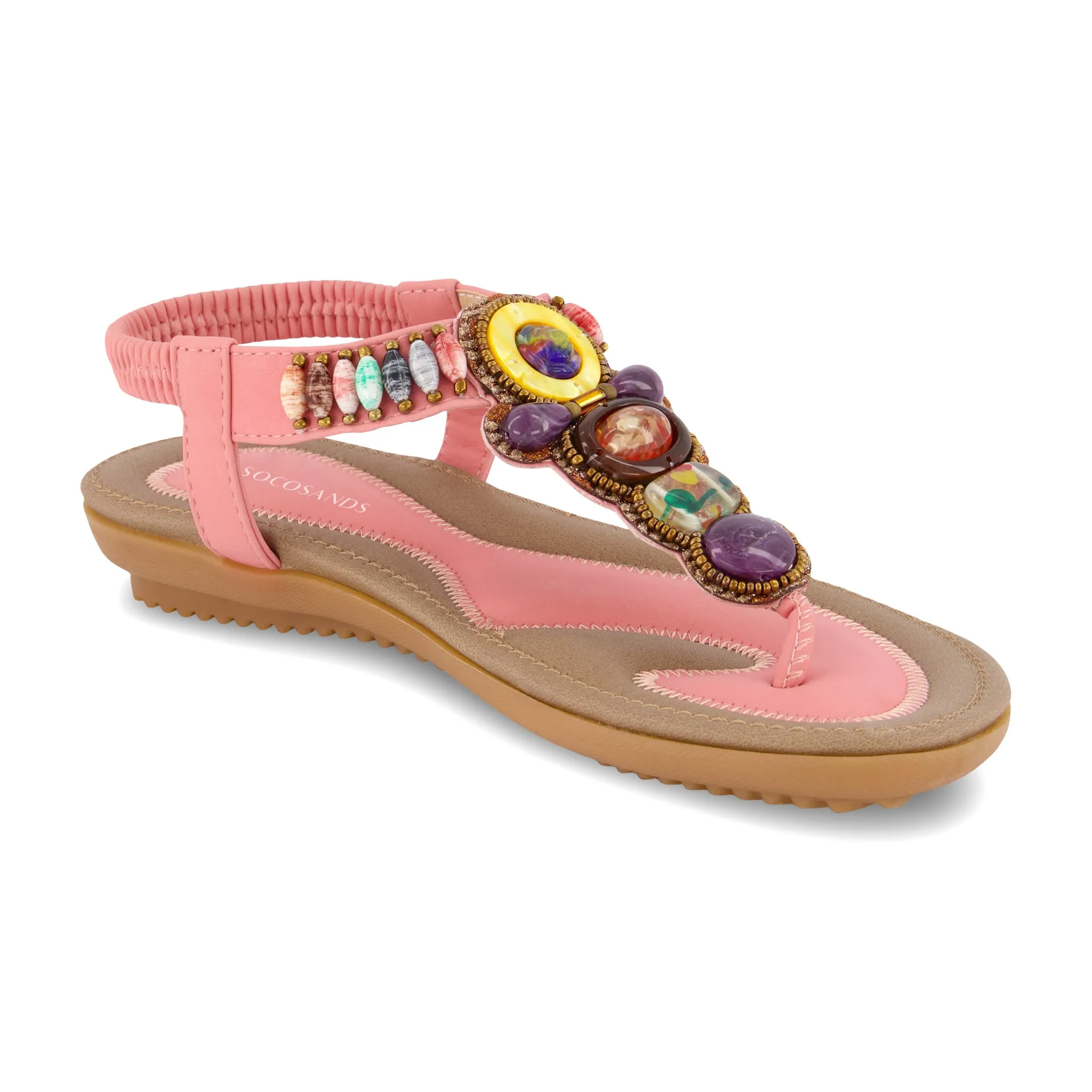 Bohemia Bead Style Herringbone Sandals