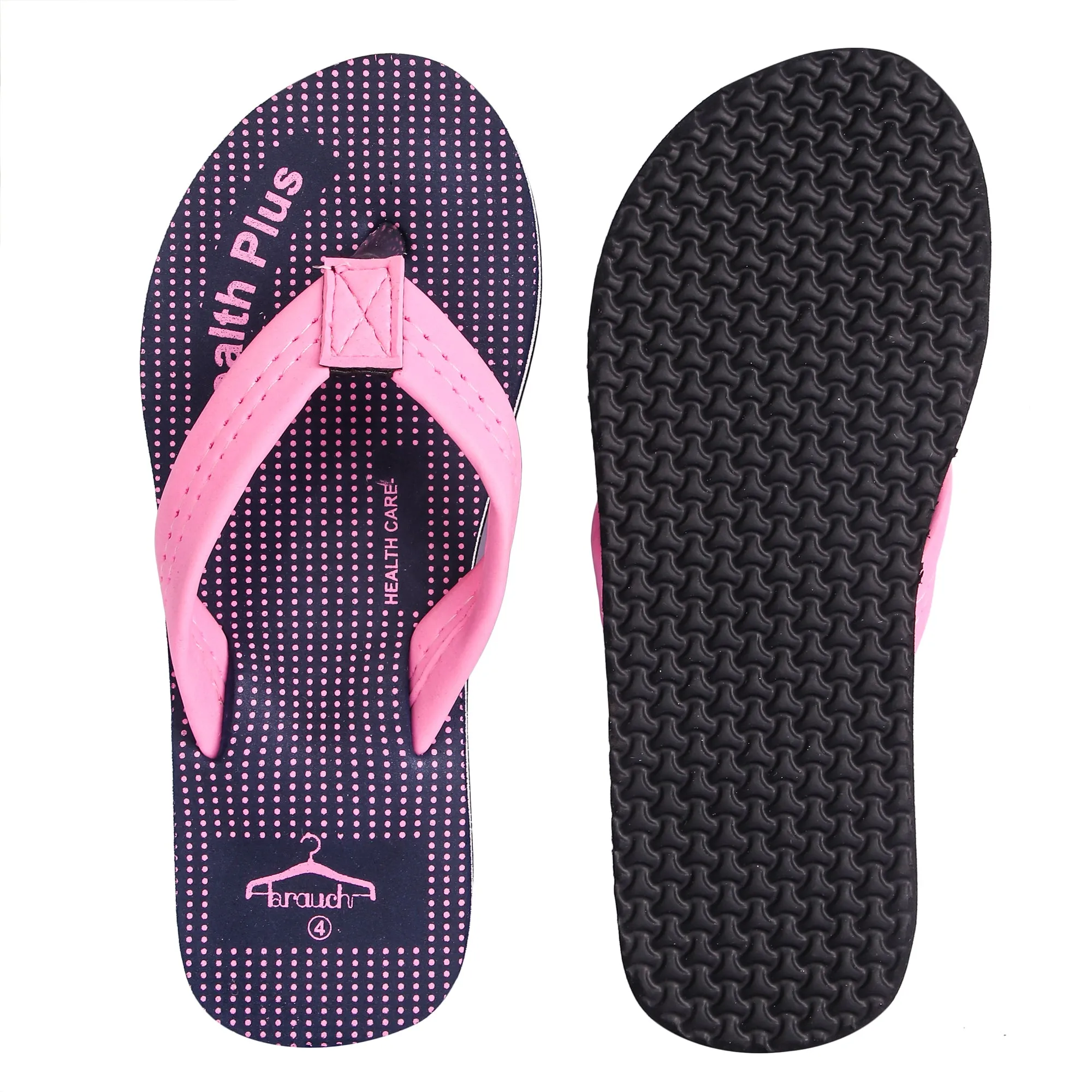 Brauch Women's Blue Comfort Doctor Sole Orthopedic Slipper