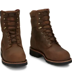 CHIPPEWA SUPER DNA 8" WATERPROOF STEEL TOE INSULATED 59330