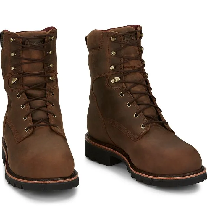 CHIPPEWA SUPER DNA 8" WATERPROOF STEEL TOE INSULATED 59330