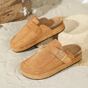 Clara | Retro slip-on loafers with thick sole