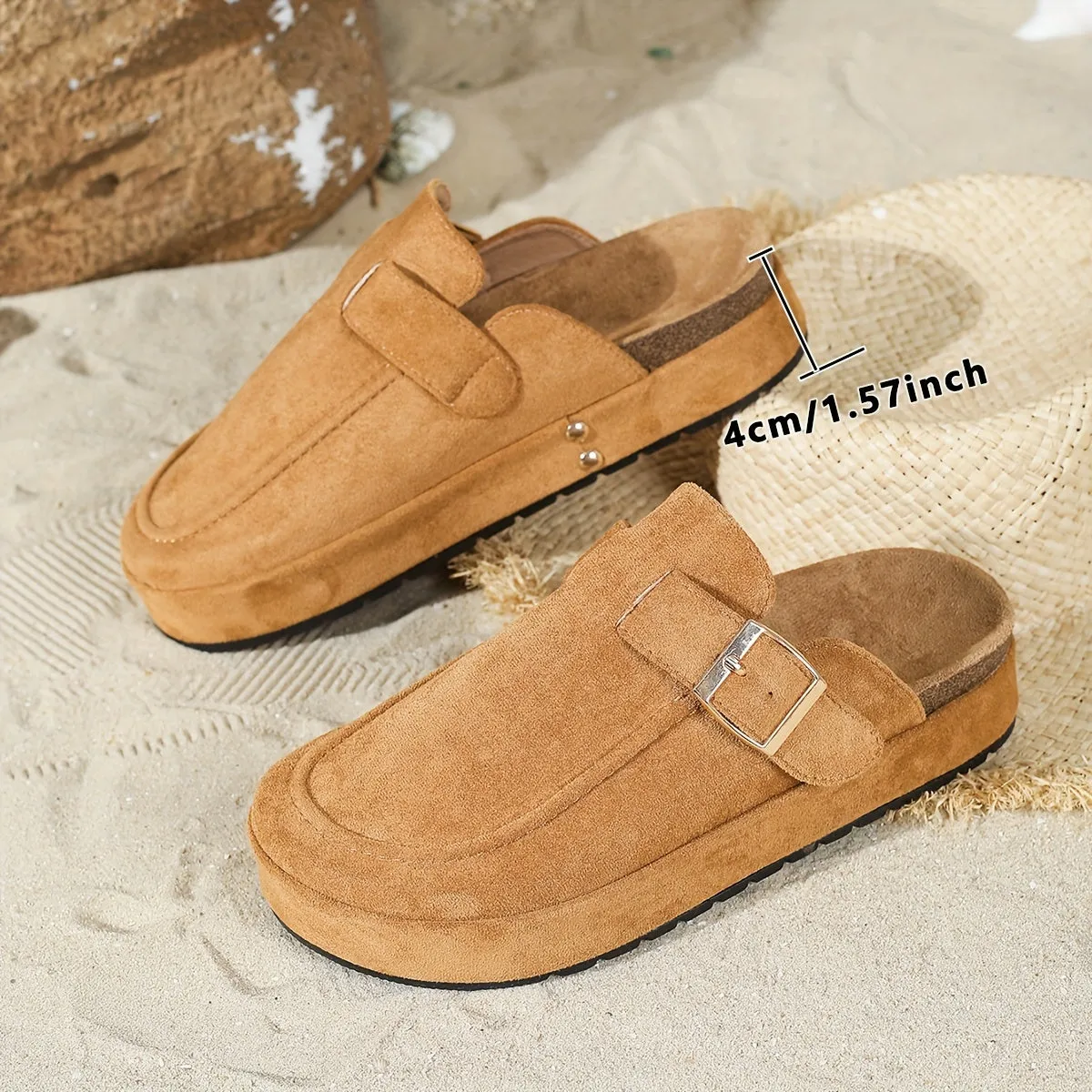 Clara | Retro slip-on loafers with thick sole