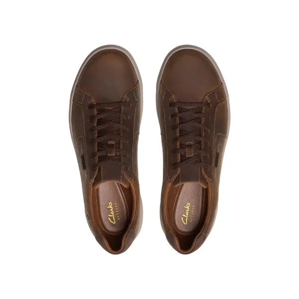 Clarks Men's Mapstone Lace Wide Beeswax
