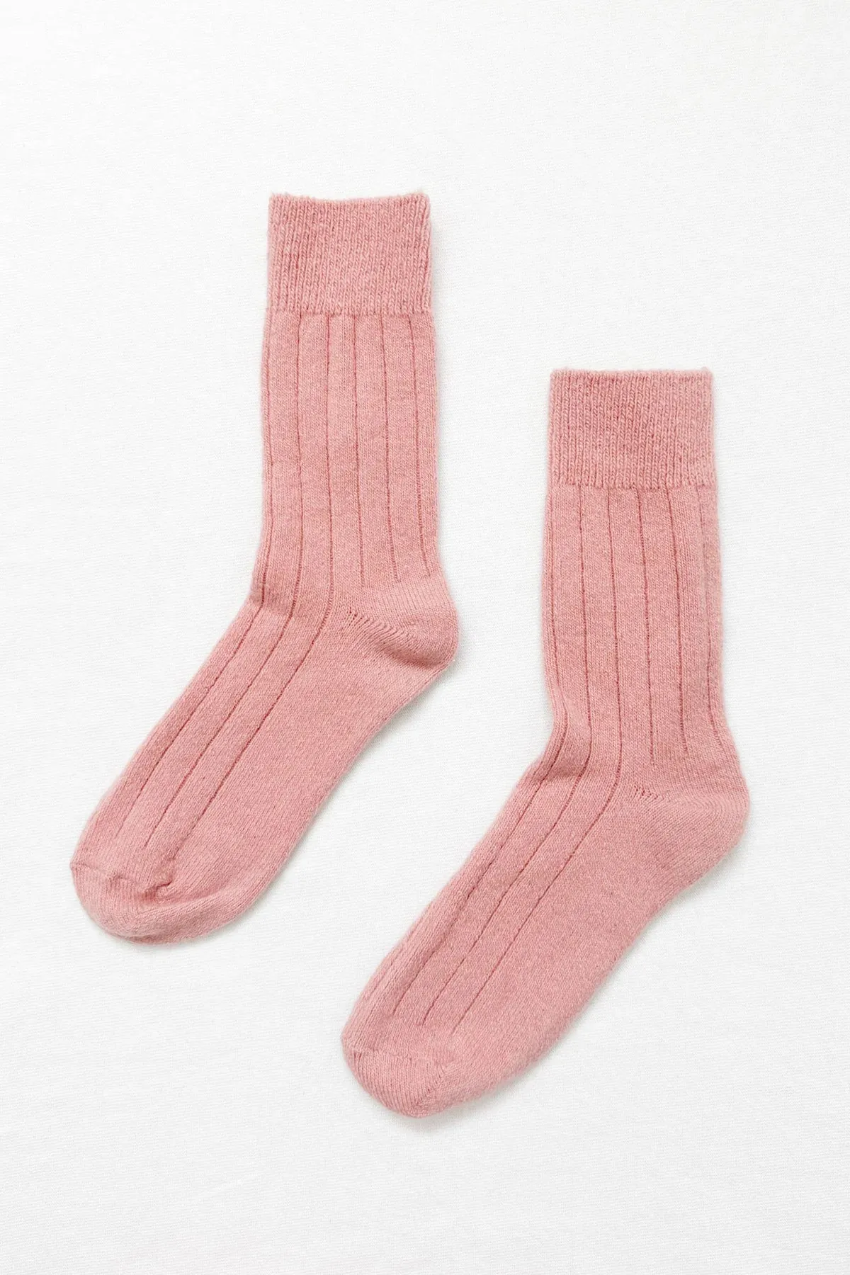 Classic Cashmere Socks | Rose Petal