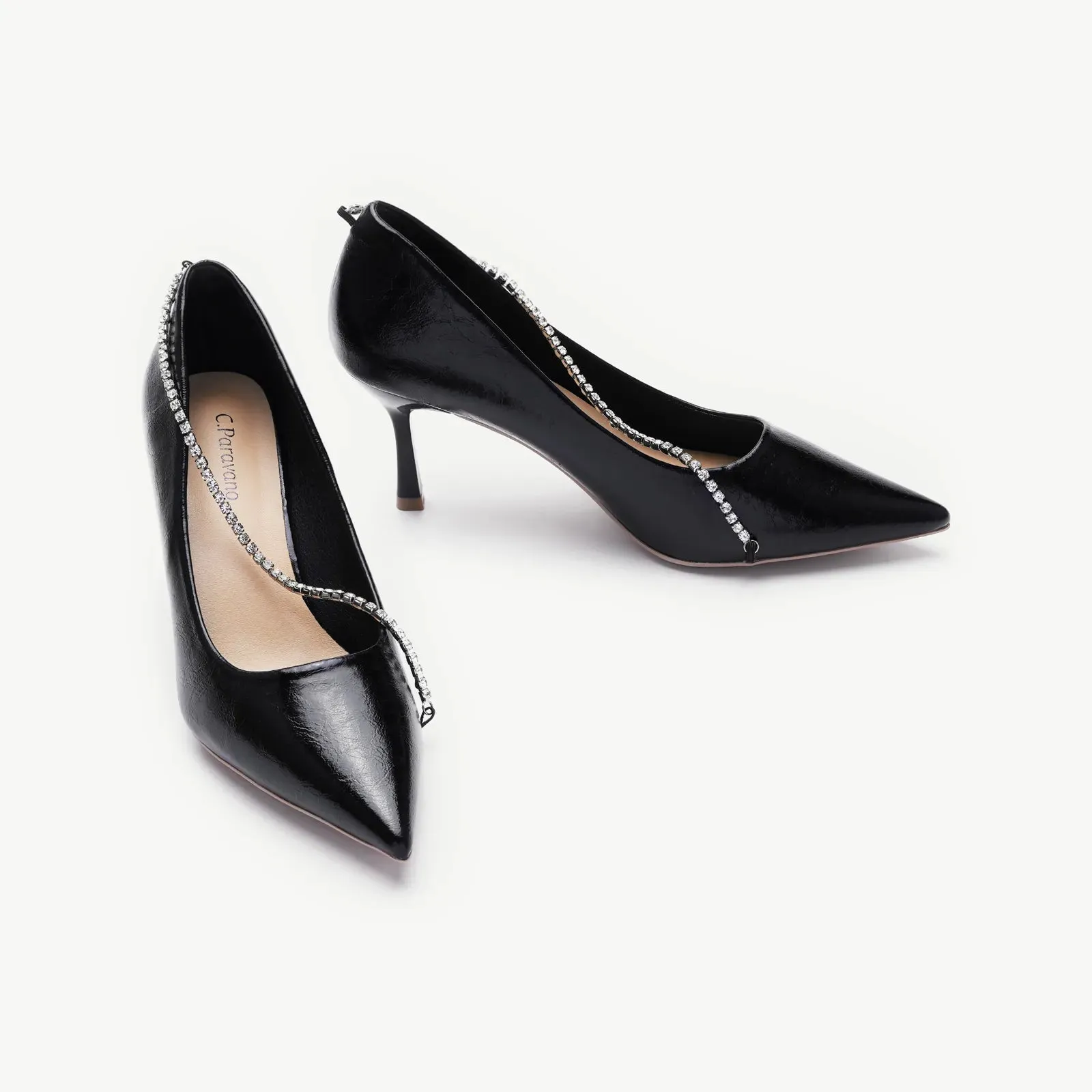 Crystal Chain Pumps (Anna)