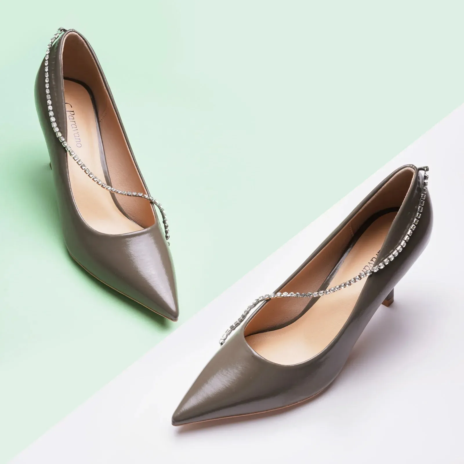 Crystal Chain Pumps (Anna)