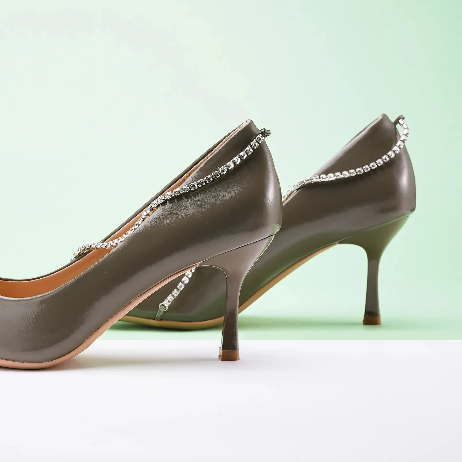 Crystal Chain Pumps (Anna)