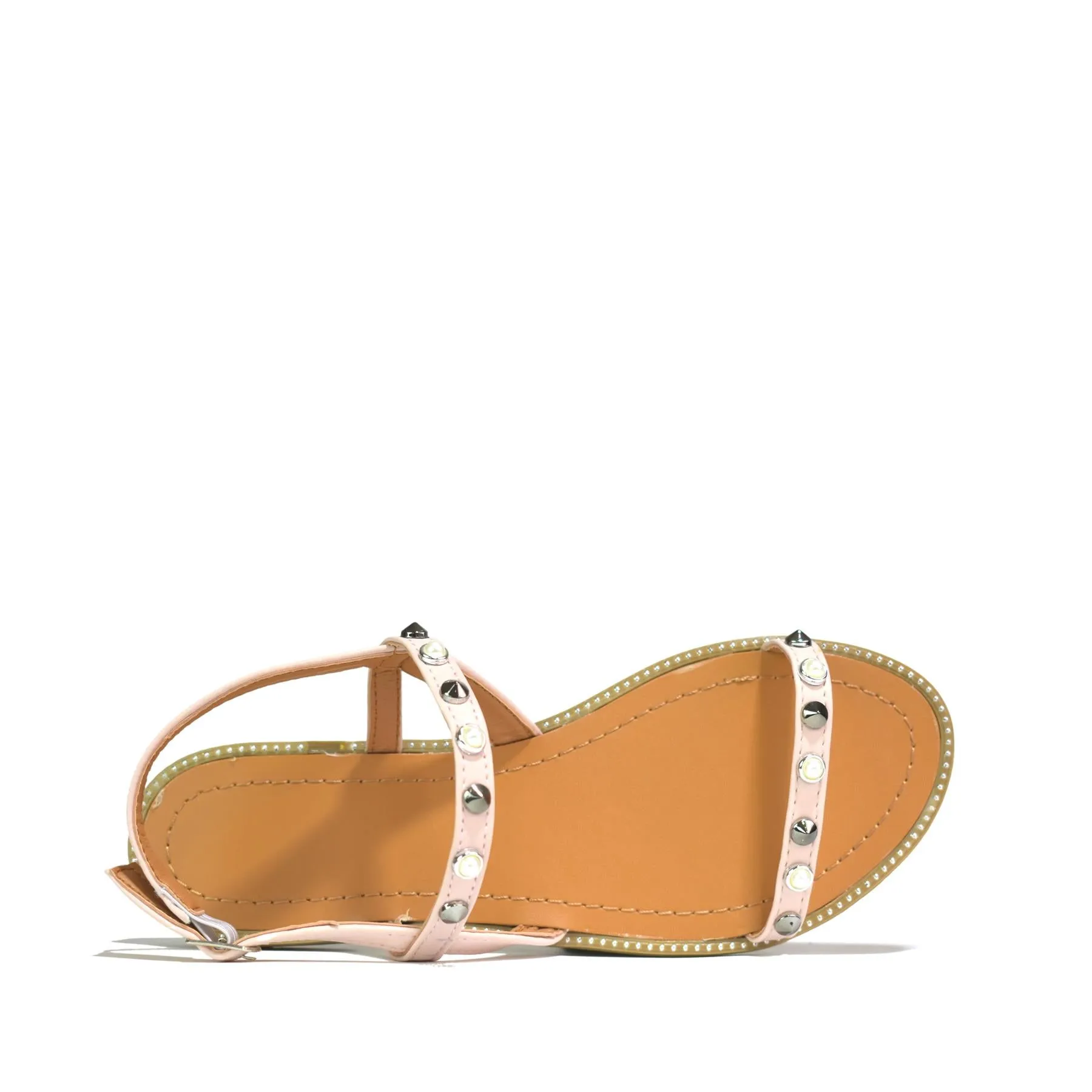 Flat Open Toe Sandals Pink