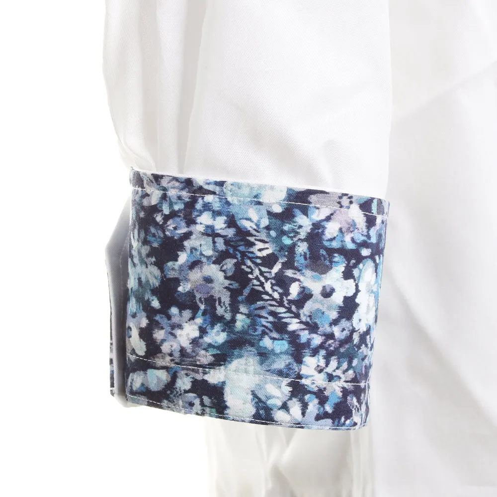 Floral Effect Signature Twill Shirt