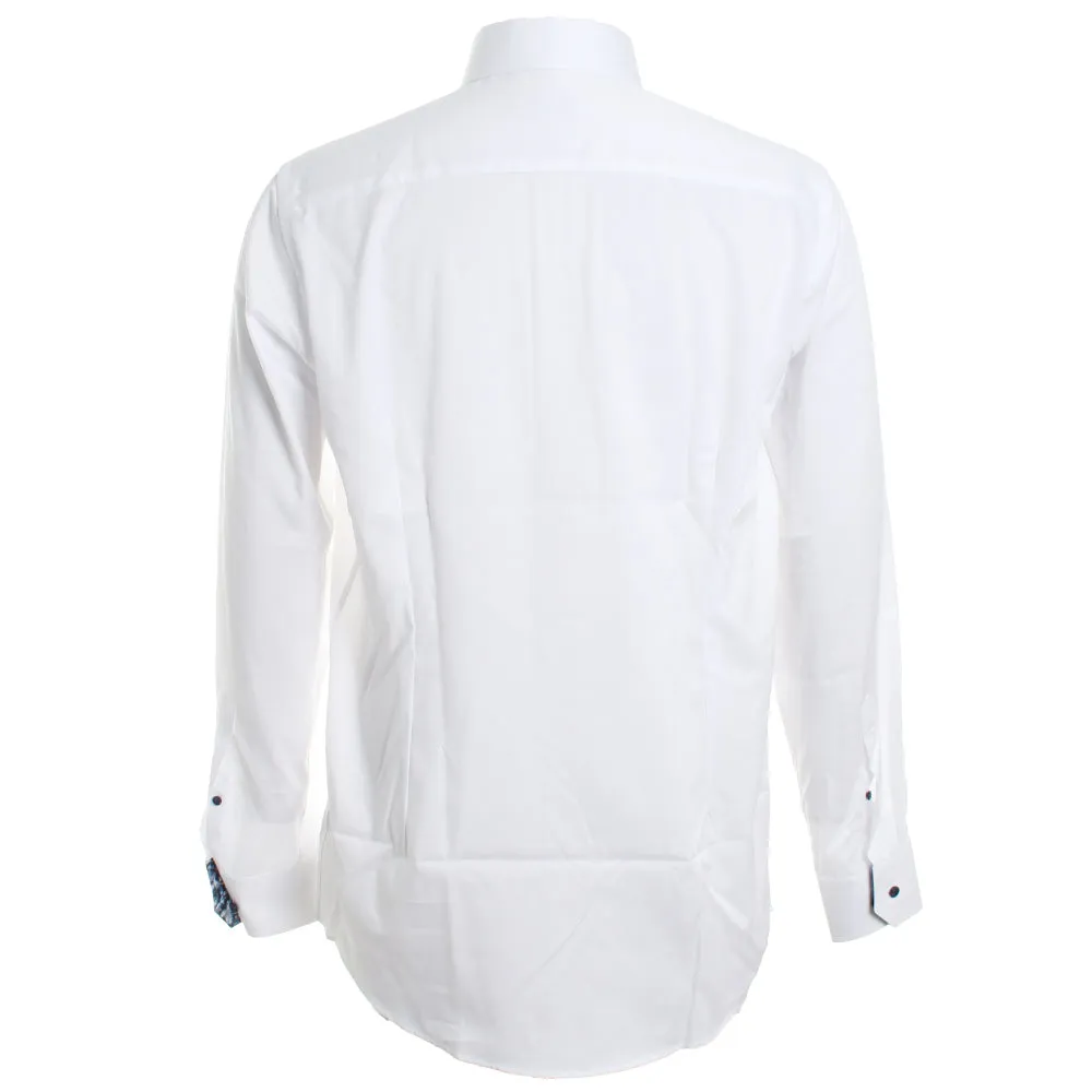 Floral Effect Signature Twill Shirt