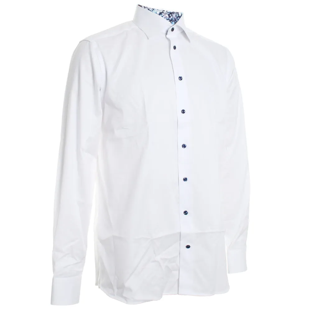 Floral Effect Signature Twill Shirt