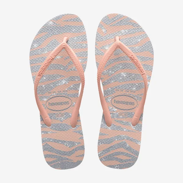 Havaianas - Slim Animal Glitter - Rosa Ballet