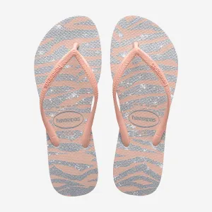 Havaianas - Slim Animal Glitter - Rosa Ballet