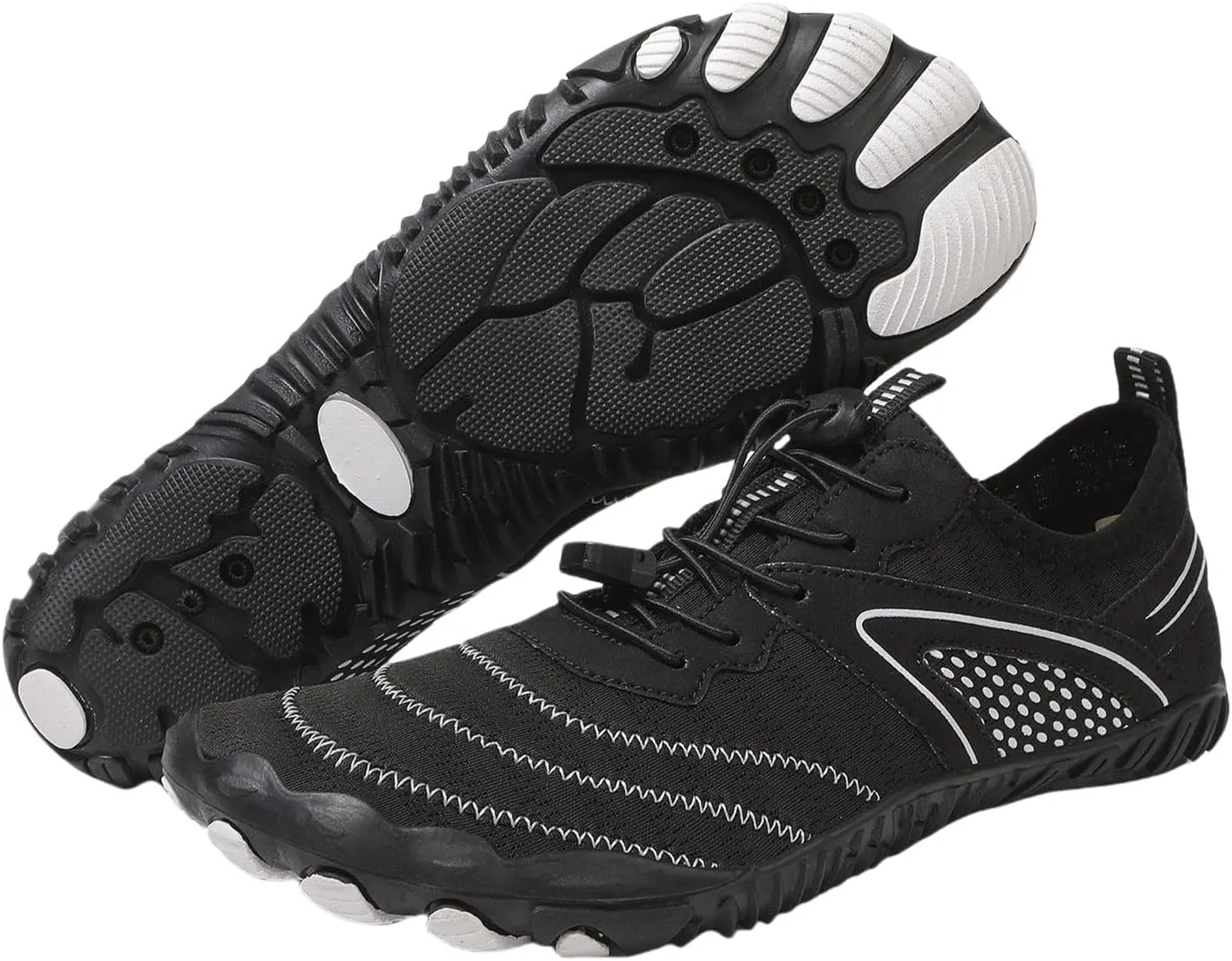 Hike Barefoot Shoes for Women Men Non-Slip&Zero Drop Water Shoes,Waterproof Trail Running Beach Barefoot,Outdoor Lightweight Breathable Wide Toe Box Hiking Footwear,Fashion Comfort Footwear Unisex