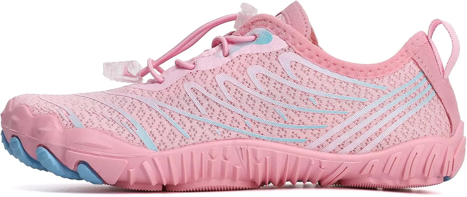 Hike Barefoot Shoes for Women Men Wide Toe Box Breathable & Non-Slip Athletic Footwear Healthy Waterproof Trail Running Minimalist Zero Drop Outdoor Cross-Trainer Fashion Sneakers