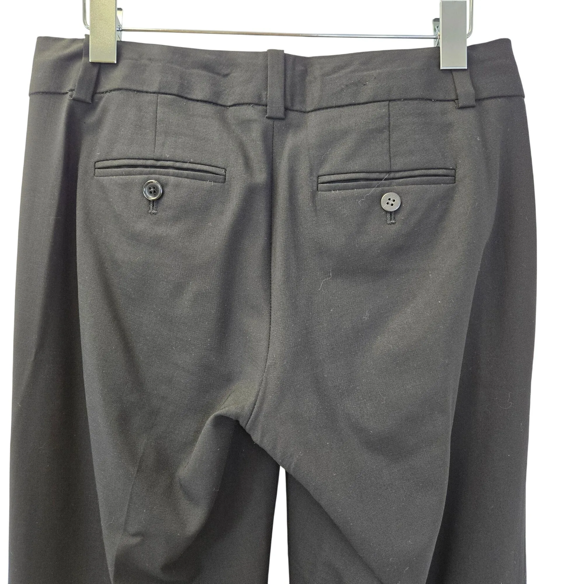 J. Crew Favorite Fit Wool Blend Slightly Flared Trouser Pants Size 2