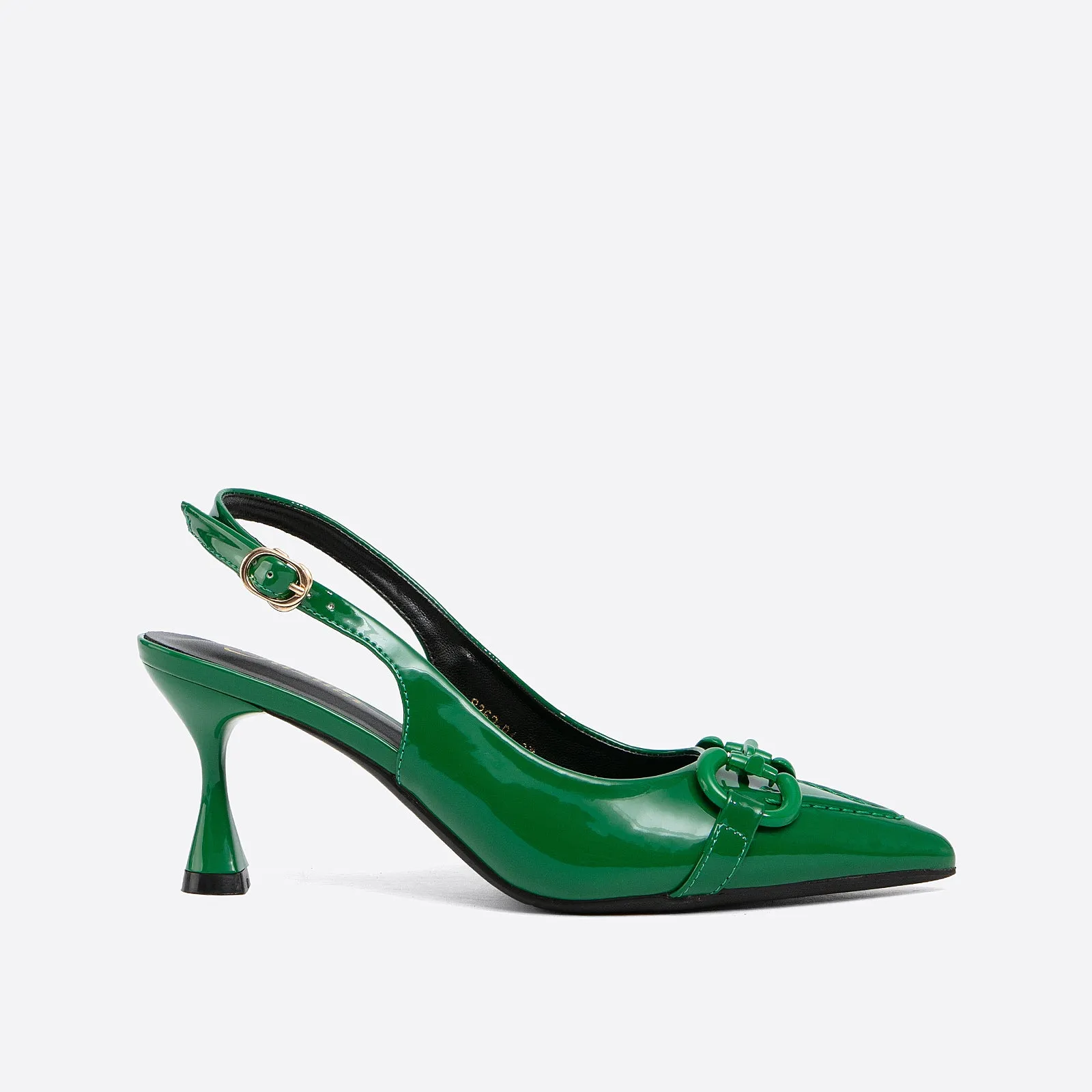 Joskaa Women Vintage Elegant Trendy Heeled Pumps
