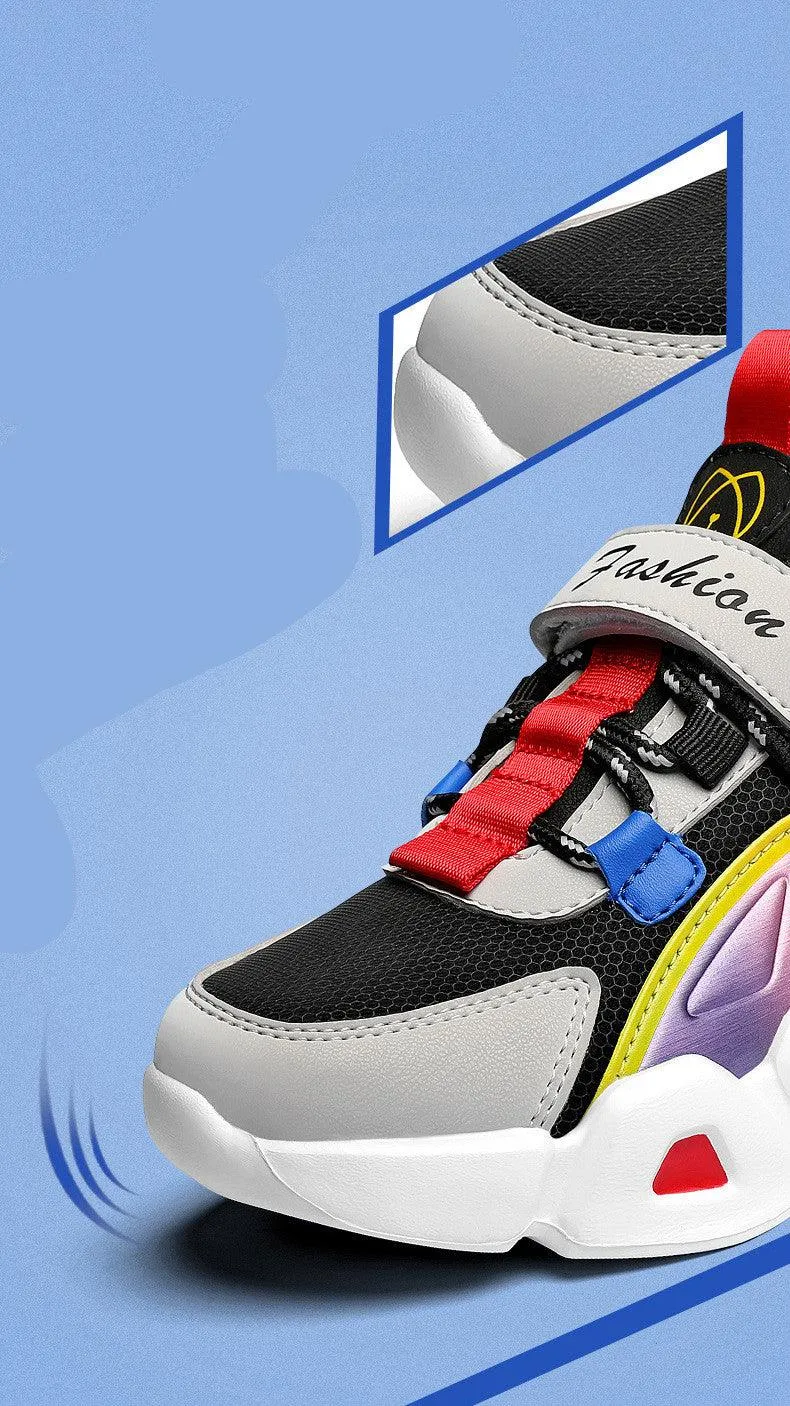 Leather Little kids Running Shoes