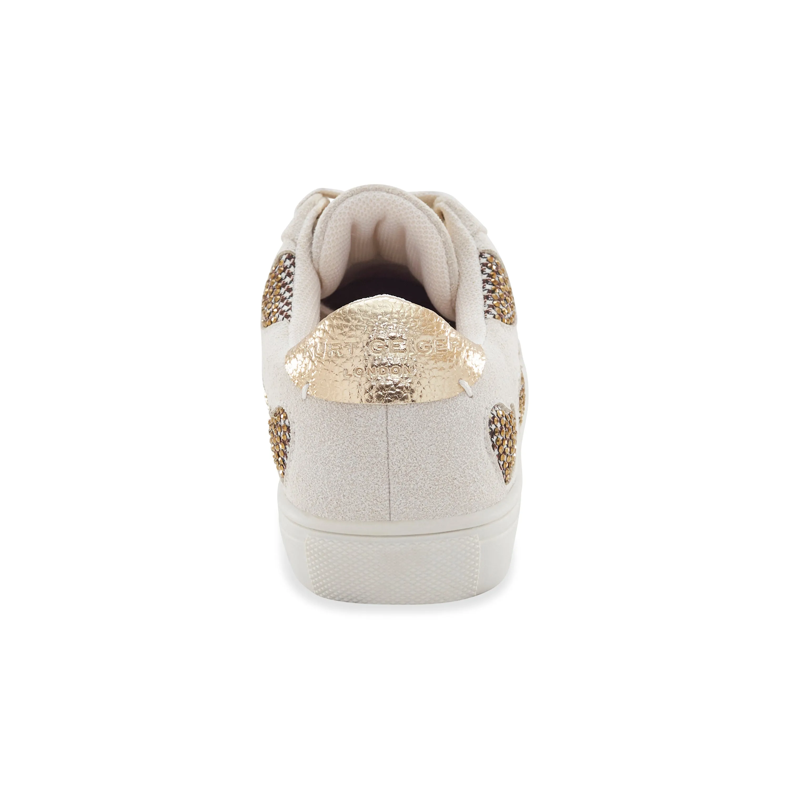 Mini Laney Love Sneaker - Big Kid Bone Gold