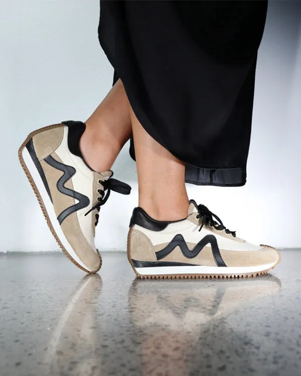Minx Marvel Taupe Sneaker