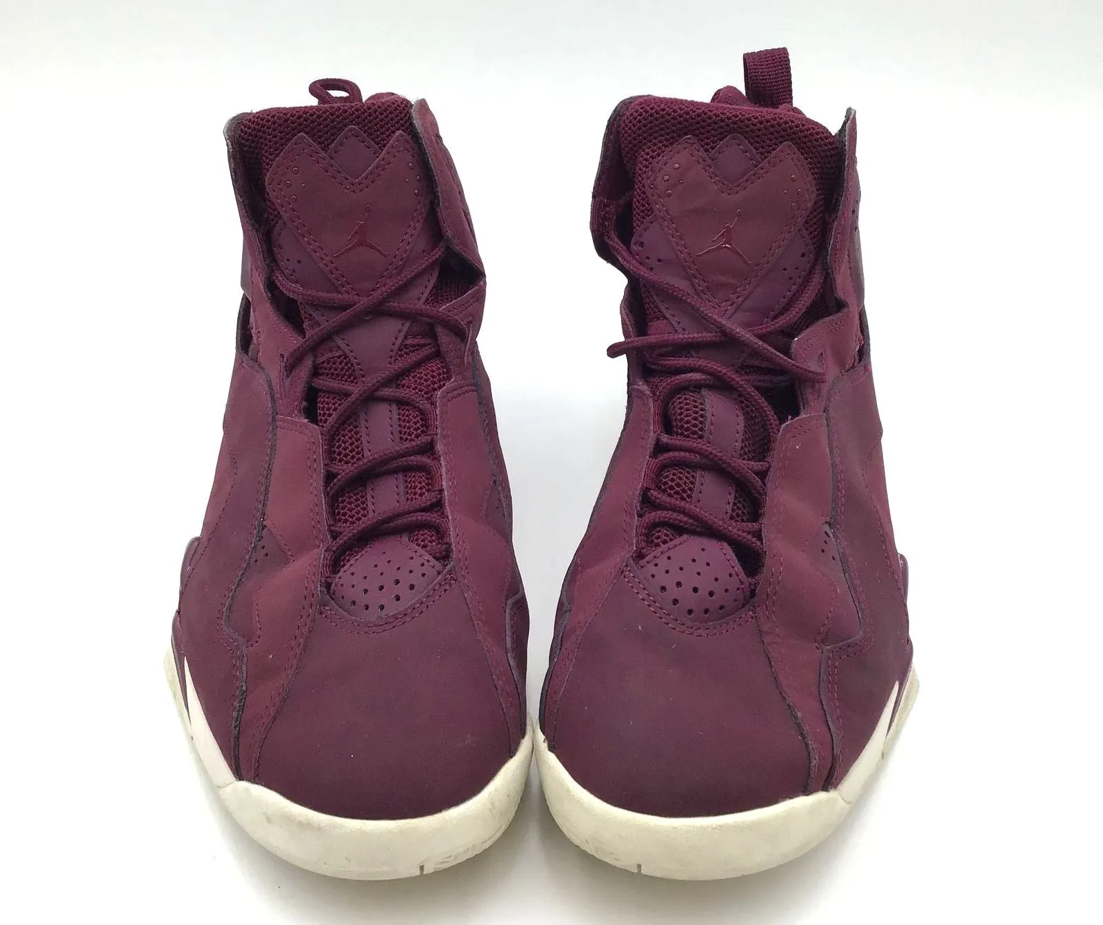 Nike Air Jordan True Flight Men's 'Burgundy' Sneakers-Size: 8 ( COA)