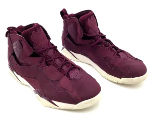Nike Air Jordan True Flight Men's 'Burgundy' Sneakers-Size: 8 ( COA)