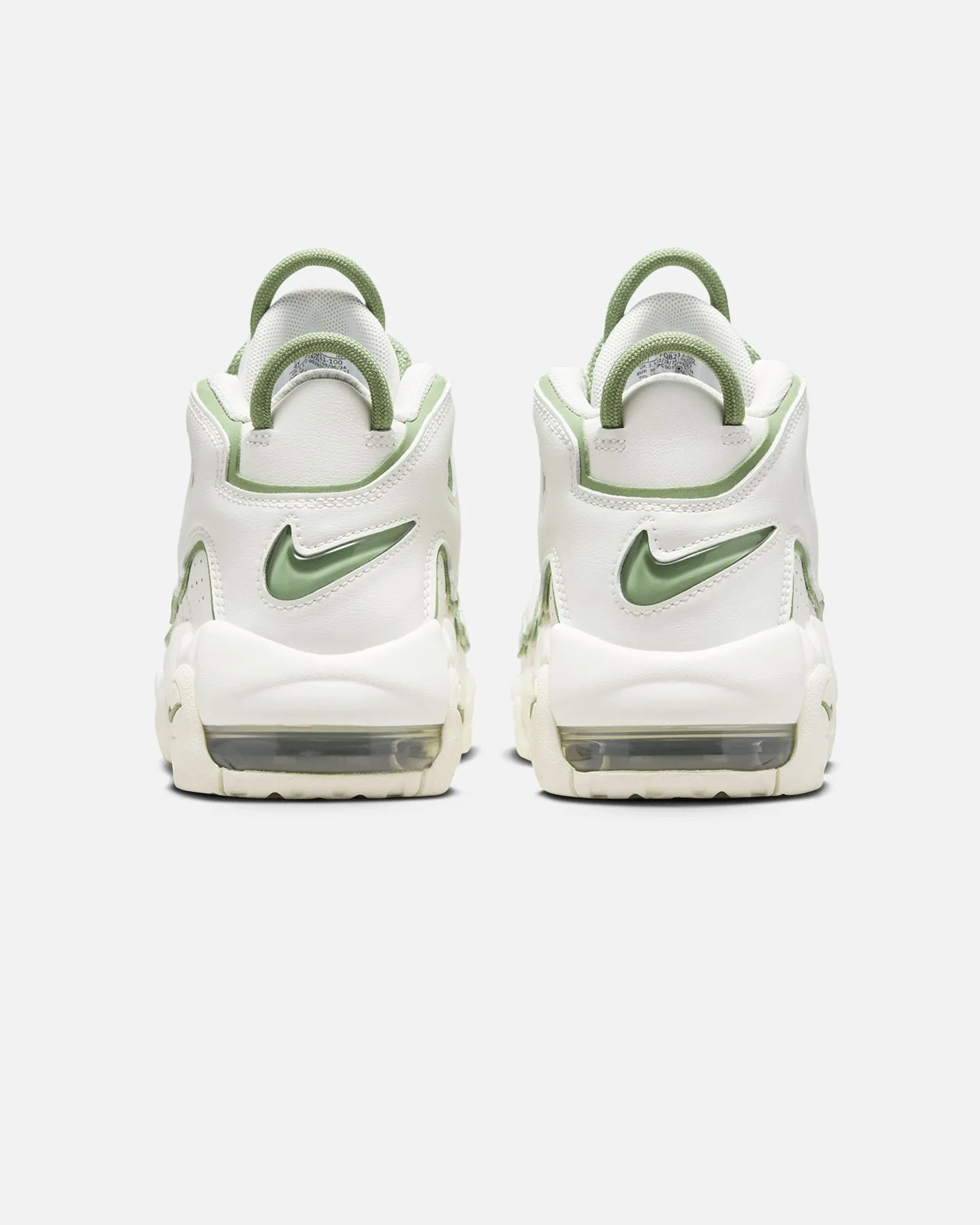 Nike Kids' Air More Uptempo (GS) Sail/Oil Green