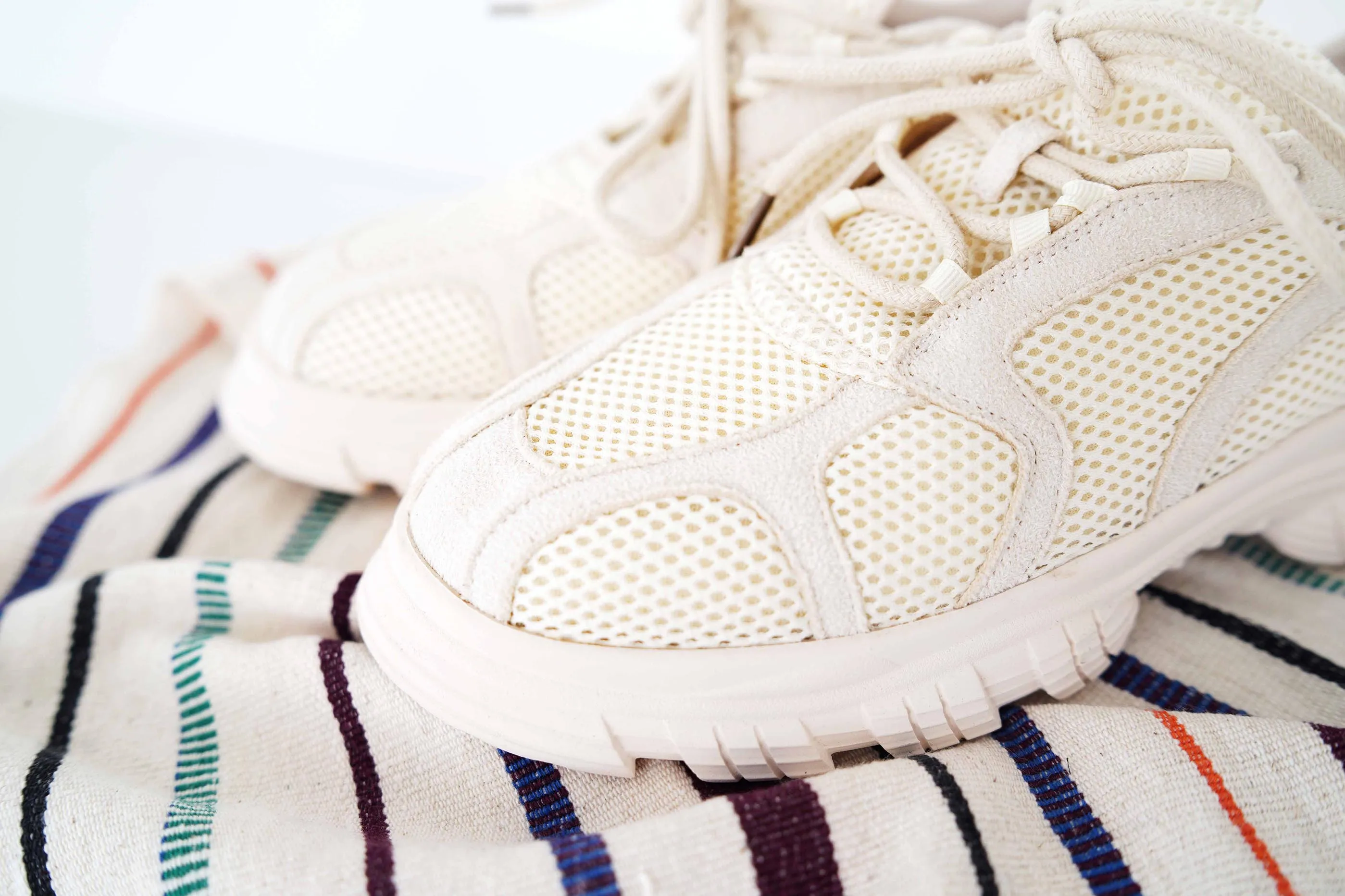 Nude tone sport sneakers