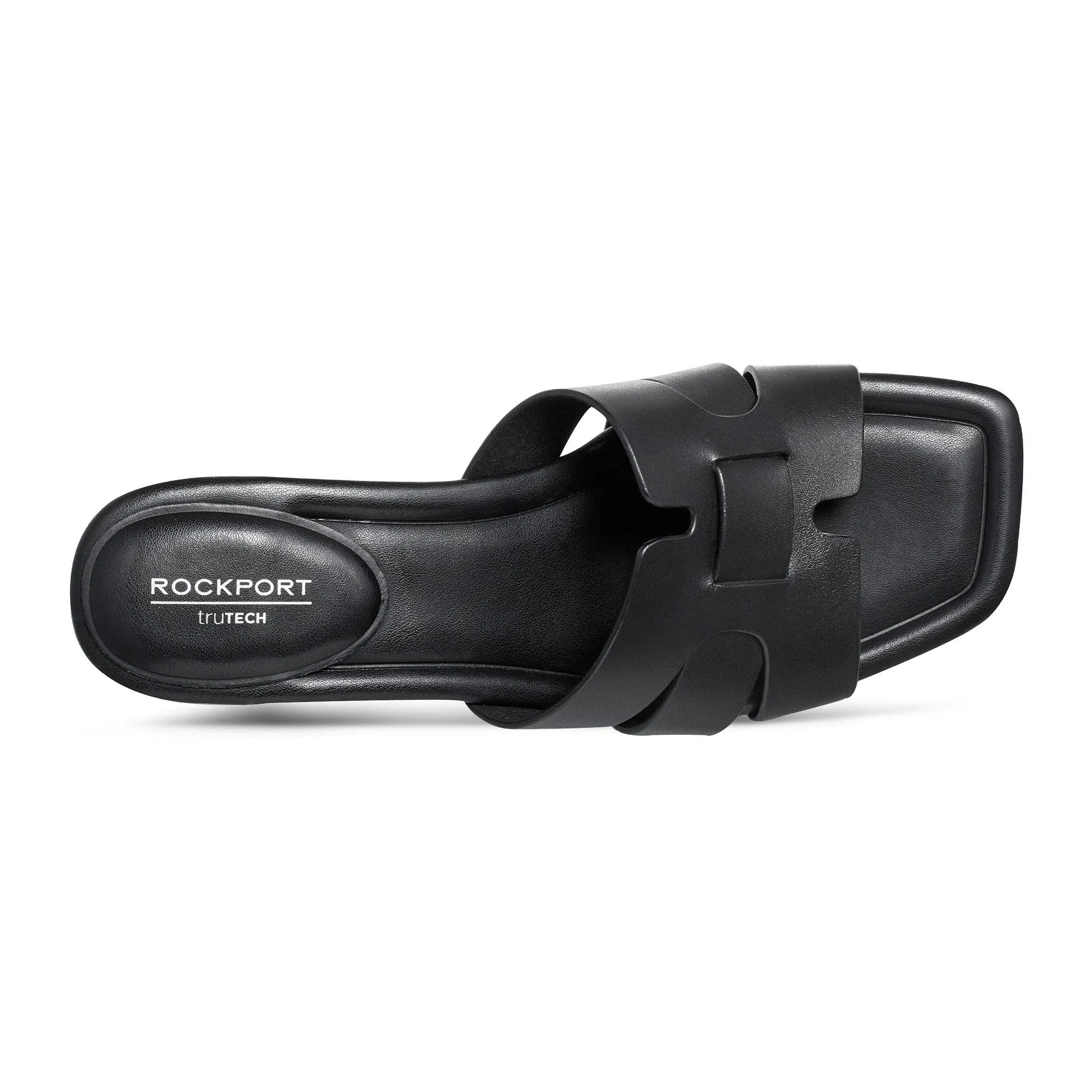 Rockport Women  CAIN DETAILED BLACK/VEG PIQUE GR
