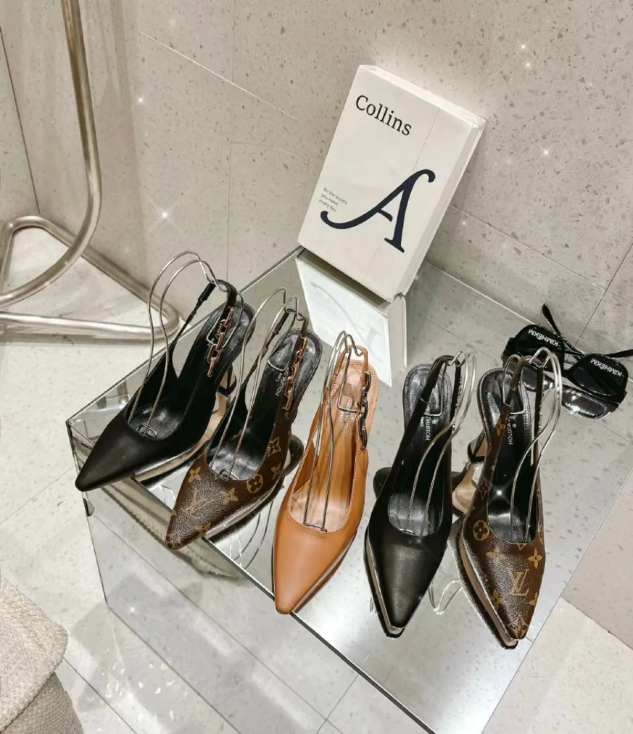 SE1313 LB Sparkle Slingback Pump / Size4-10
