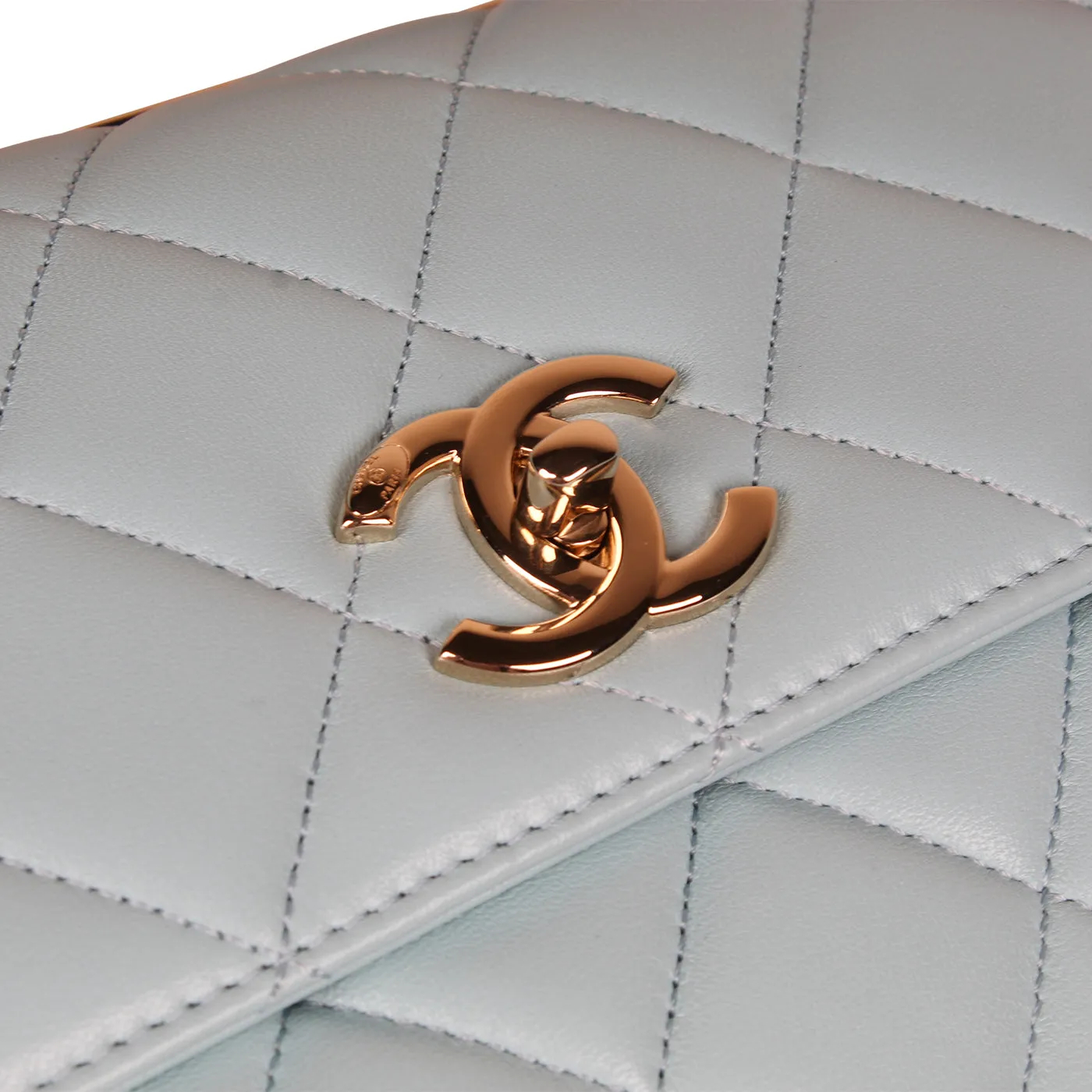 Trendy CC Flap Bag - Small Tiffany Blue