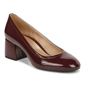 Vionic Women's Carmel Pumps- Crimson Patent