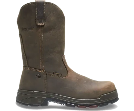 Wolverine W10318 Men's Cabor EPX PC Dry Waterproof Composite-Toe EH Wellington Boots - Brown
